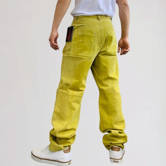 Men's Davoucci Avocado Suede Sweater or Pants NWT - Picture 6 of 7